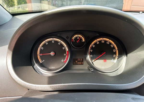 Opel Corsa cena 17000 przebieg: 114863, rok produkcji 2011 z Gdańsk małe 46